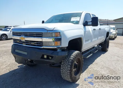 2015 Chevrolet Silverado 2500Hd Wt из США, поврежденный, VIN 1GC2KUEG8FZ100688